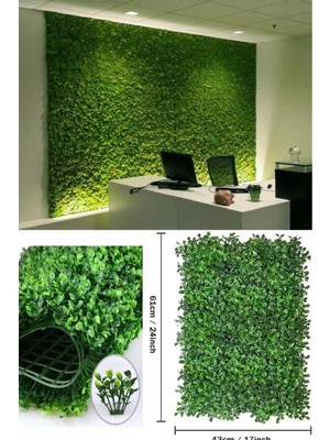 Empressco Yapay Çiçekli Duvar Paneli 40X60 Cm, Şık ve Doğal Görünüm