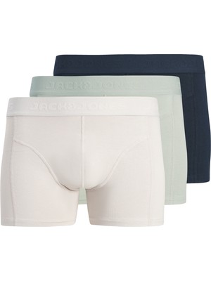Jack & Jones Erkek 3'lü Boxer Paketi - Gilli