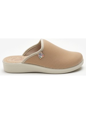   Kadın Terlik 83 368 Fe  Fly Flot Cloth 6009-BEIGE