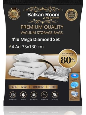 Leaf Shop Hurcu 4’lü Mega Diamond Set Vakumlu Hurç Vakumlu Poşet (7)