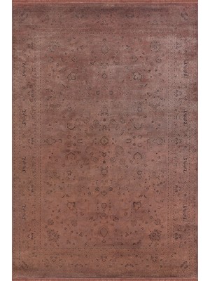 Royal Halı Halı Prime IY02K Yumuşak Dokulu 120 Tarak Ultra Sık Dokuma Eskitme Vintage Ipek Halı