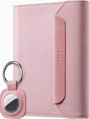 Vulkit Rfıd Korumalı Airtag’li Unisex Pasaport Cüzdanı