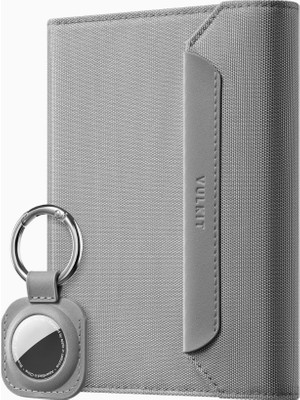 Vulkit Rfıd Korumalı Airtag’li Unisex Pasaport Cüzdanı