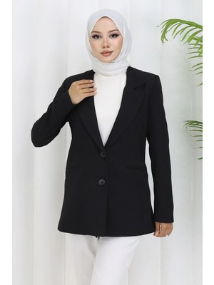Missvalle Kadın Ceket Siyah 6146