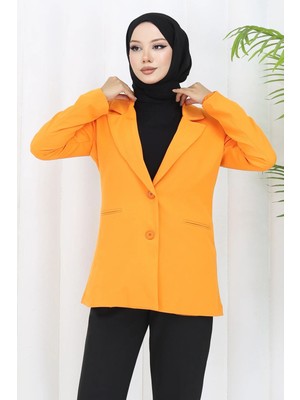 Missvalle Kadın Ceket Turuncu 6146