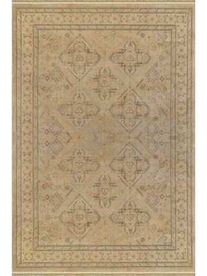 Royal Halı Halı Prime IY03S Yumuşak Dokulu 120 Tarak Ultra Sık Dokuma Eskitme Vintage Ipek Halı