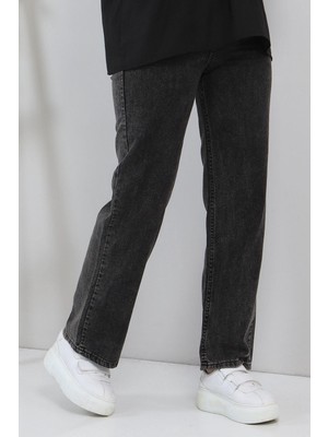 Missvalle Bol Paça Kot Pantolon Siyah 6016