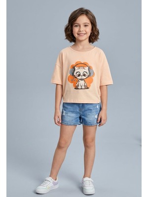 Ugly Duck Kedi T-Shirt - Bej