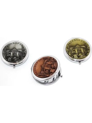 Mbb E-Ticaret Metal Istanbul Temalı Yöresel Kabartmalı El Aynası 2ALK110