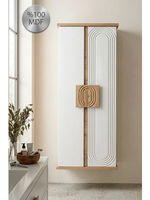 Nurcelant Banyo Boy Dolabı Mdf 120 cm