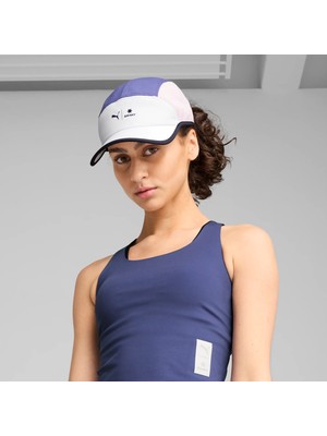 Puma Erkek Mavi Puma x Saysky 5 Panel Cap Mavi Kadın Koşu Şapkası