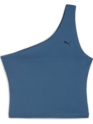 Puma Kadın / Kız Mavi Puma W Puma Shape 2:1 Tank Mavi Kadın Antrenman Atleti