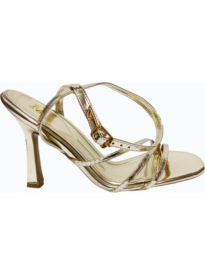 Eymen Shoes Eymen Pabuç Gümüş Kadın Stiletto