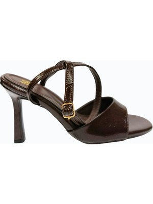 Eymen Shoes Eymen Pabuç Gümüş Kadın Stiletto