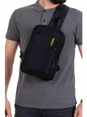 Newish Polo Tek Kol Çapraz Göğüs ve Omuz Sırt Çantası-Body Bag