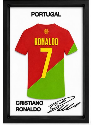 Reborn 3D Cristiano Ronaldo Forma Çerçevesi