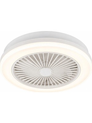 LED Aydınlatma Modern Tavan Vantilatörü Kumandalı 5 Pervaneli 15W