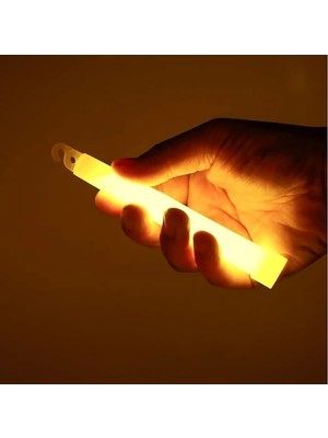 Turuncu Renk Karanlıkta Yanan Asılabilir Glow Stick Lamba 1 Adet