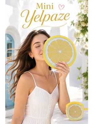 Sacce Scarves & Accessories Katlanabilir Mini Yelpaze Çantalı Taşınabilir Yazlık Desenli El Yelpazesi