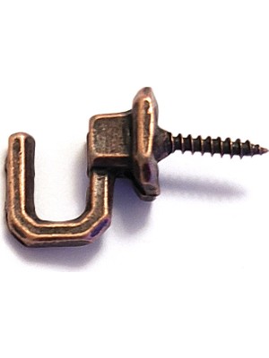 EkoAlışverişDünyam Vidalı Kanca, Askı Küçük - 15X23MM, Eskitme - 1 Adet