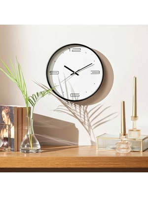 Linens Juna 29,5 cm Duvar Saati Beyaz