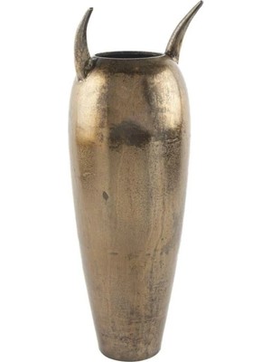 Mikasa Antik Pirinç Vazo 19x54cm