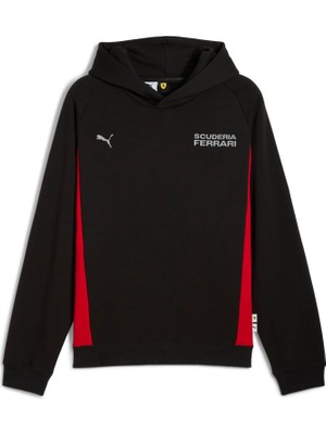 Puma Scuderıa Ferrarı Lıfestyle Erkek Kapüşonlu Sweatshırt