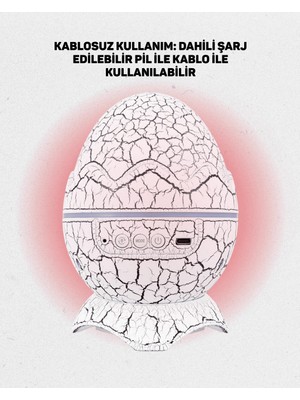Ayarlanabilir Parlaklık ve Sis Efektli Atmosfer Lambası