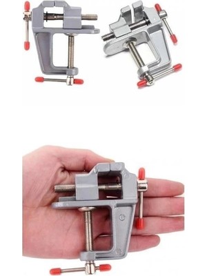 Mini Masa Tezgah Hobi Mengenesi Sabitleme Sıkıştırma Aparat 30MM