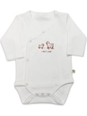 Mbb E-Ticaret Curly Lamb Uzun Kol Kravuze Body 17111 Bej Mavi Ekru