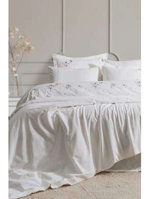Mbb E-Ticaret Şaheser Home Collection Nakışlı Çift Kişilik Nev Takımı Roman