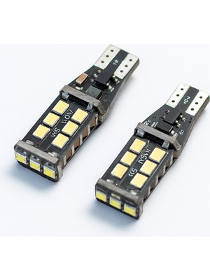 Mbb E-Ticaret T15 LED Ampul 15 Ledli Canbuslı Ultra Parlak Beyaz