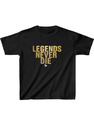 Mbb E-Ticaret Unisex Çocuk Baskılı T-Shirt - Siyah