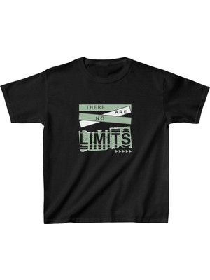 Mbb E-Ticaret Unisex Çocuk Baskılı T-Shirt - Siyah