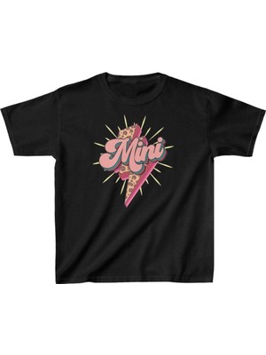 Mbb E-Ticaret Unisex Çocuk Baskılı T-Shirt - Siyah
