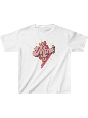 Mbb E-Ticaret Unisex Çocuk Baskılı T-Shirt - Beyaz
