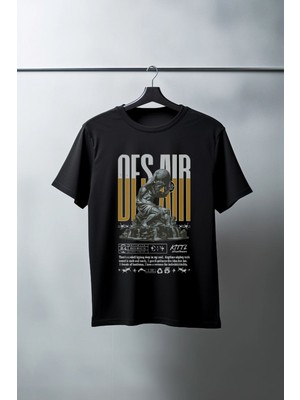Mbb E-Ticaret Unisex Oversize 24/1 Penye Dtf Baskılı Tişört - DTF74