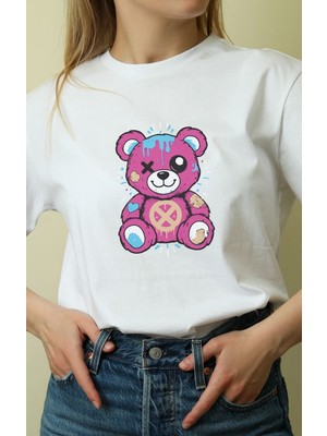 Mbb E-Ticaret Unisex Oversize 24/1 Penye Dtf Baskılı Tişört - DTF130