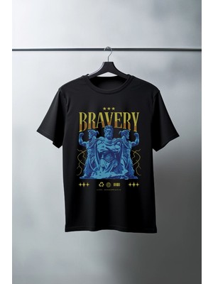 Mbb E-Ticaret Unisex Oversize 24/1 Penye Dtf Baskılı Tişört - DTF102