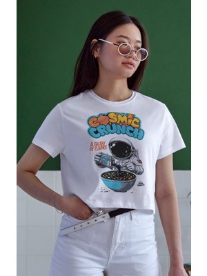 Mbb E-Ticaret Unisex Oversize 24/1 Penye Dtf Baskılı Tişört - DTF174