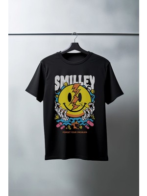 Mbb E-Ticaret Unisex Oversize 24/1 Penye Dtf Baskılı Tişört - DTF157