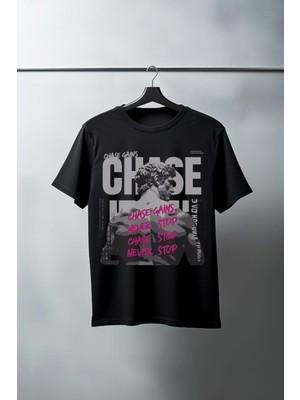 Mbb E-Ticaret Unisex Oversize 24/1 Penye Dtf Baskılı Tişört - DTF89
