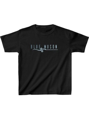 Mbb E-Ticaret Unisex Çocuk Baskılı T-Shirt - Siyah