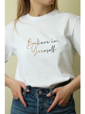 Mbb E-Ticaret Unisex Oversize 24/1 Penye Dtf Baskılı Tişört - DTF206
