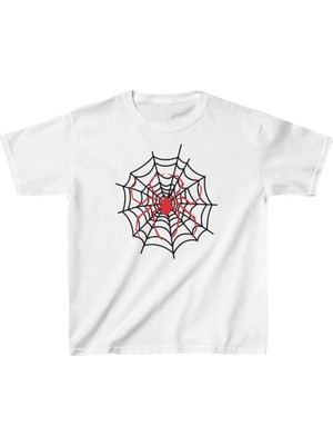Mbb E-Ticaret Unisex Çocuk Baskılı T-Shirt - Beyaz