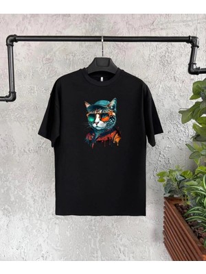 Mbb E-Ticaret Unisex Çocuk Baskılı T-Shirt - Siyah