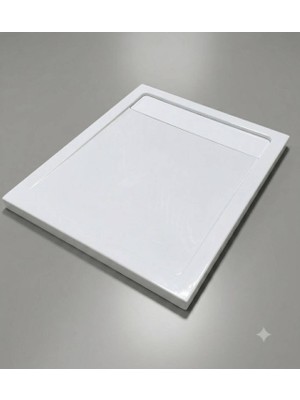 Pano - 90X110 cm Monoflat Duş Teknesi Beyaz Outlet - OPLO0008-