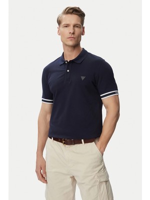 Guess Pique Erkek Slim Fit Polo T-Shirt