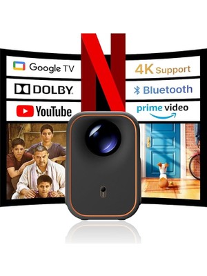 Altes Grup Xming Episode One Projeksiyon Cihazı, HDMI 2.1, Oto-Odaklama, Oto-Keystone
