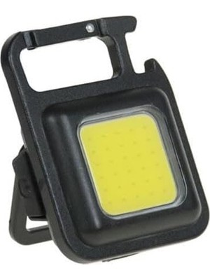 Altes Grup PT-909 USB Şarjlı El Feneri Siyah - Beyaz Işık Asılabilir LED Lamba